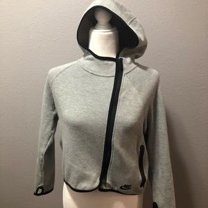 Kids Nike Tech Fleece Hi Lo Cape Hoodie